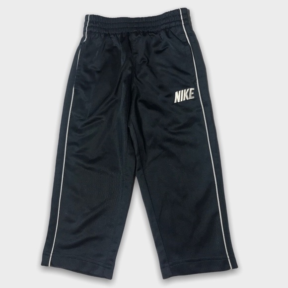 Nike Navy Blue White Striped  Track Pants - Picture 1 of 3